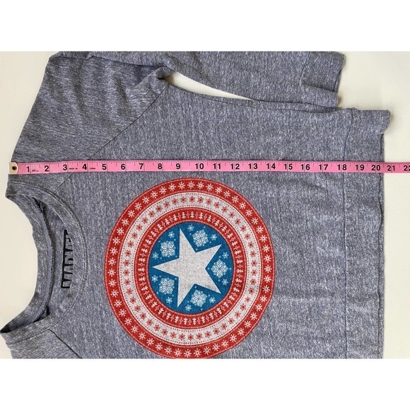 Marvel Crewneck Gray Sweatshirt Size XS - Picture 5 of 6